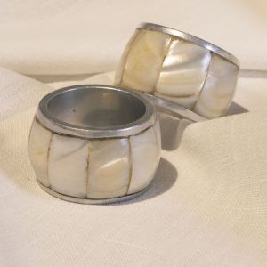 Mother of Pearl Napkin Ring